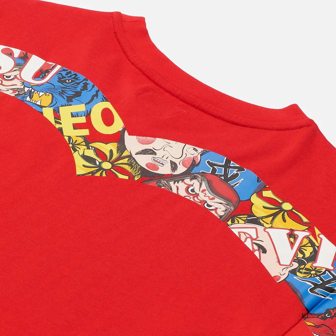 Evisu Женская футболка Heritage All Over Printed Boyfriend