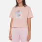 Женская футболка Evisu Double-Face Daruma Print Pale Pink фото - 2