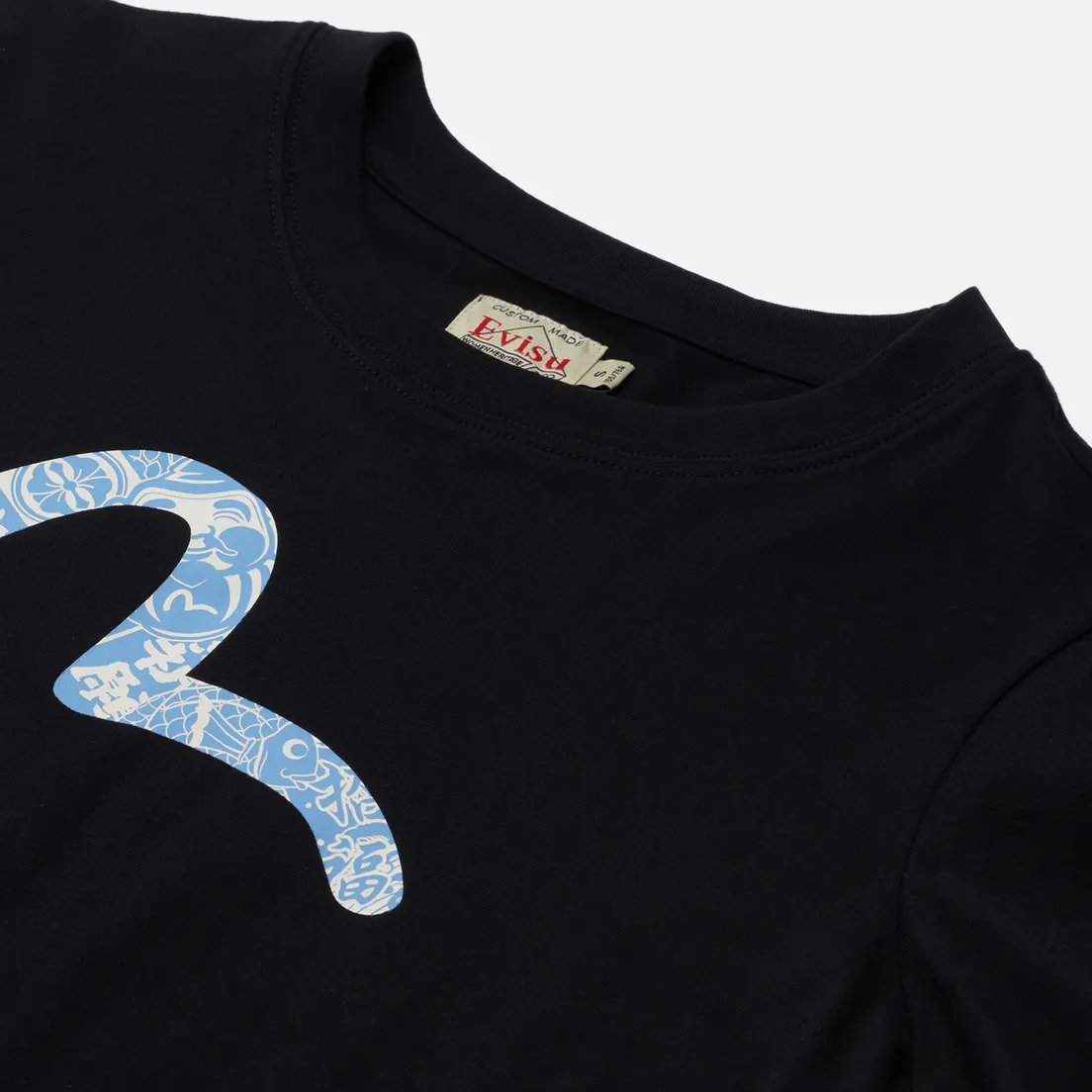 Evisu Женская футболка Pattern Seagull Print