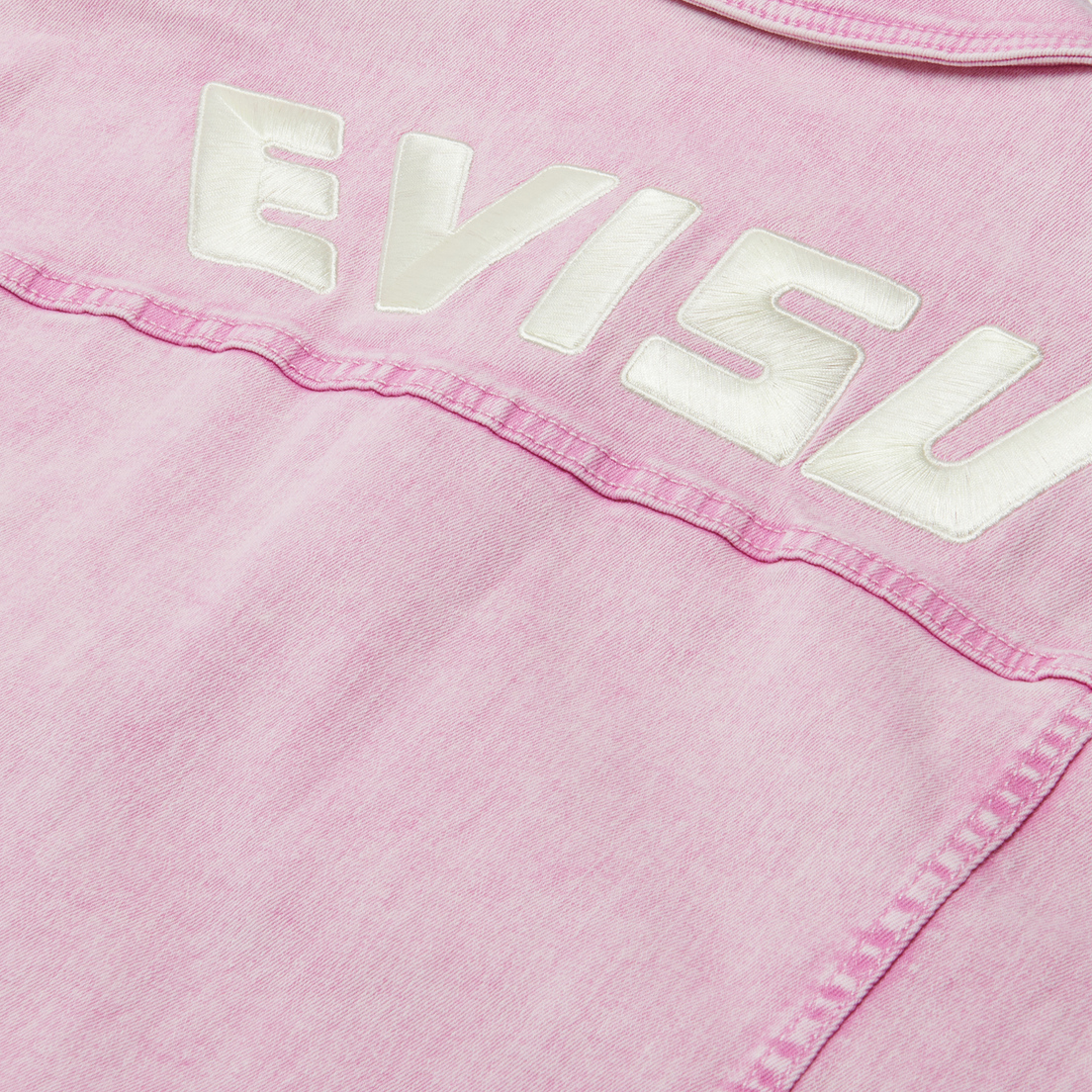 Evisu Женская джинсовая куртка Seagull & Embroidered Logo Denim
