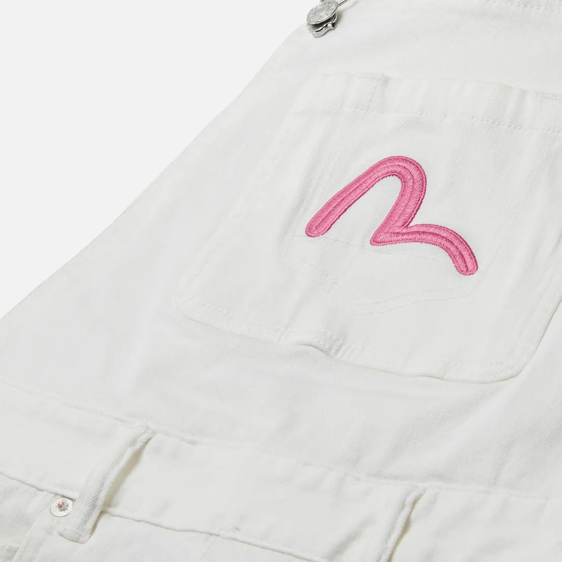 Evisu Женский комбинезон Seagull Embroidered Stripes