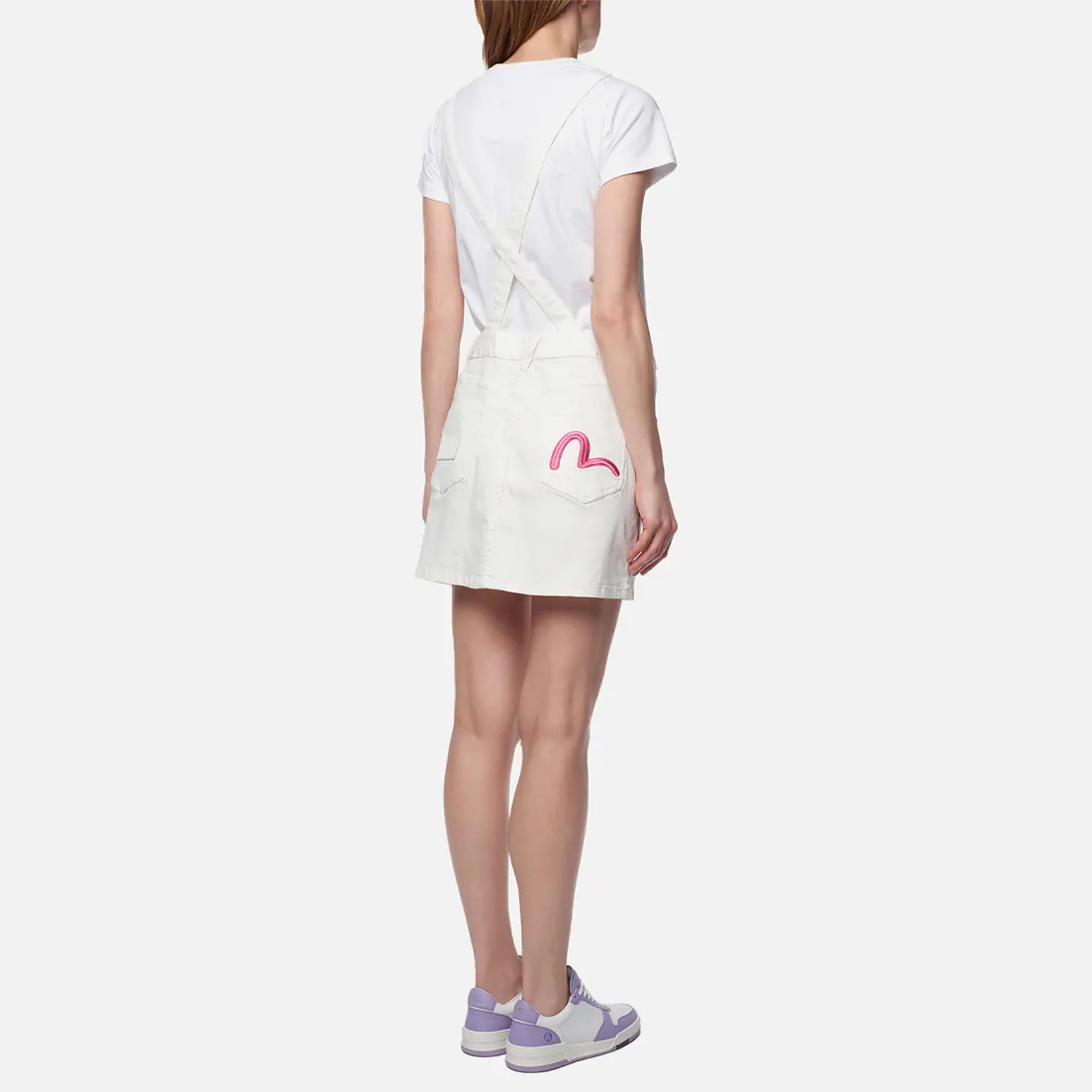 Evisu Женский комбинезон Seagull Embroidered Stripes