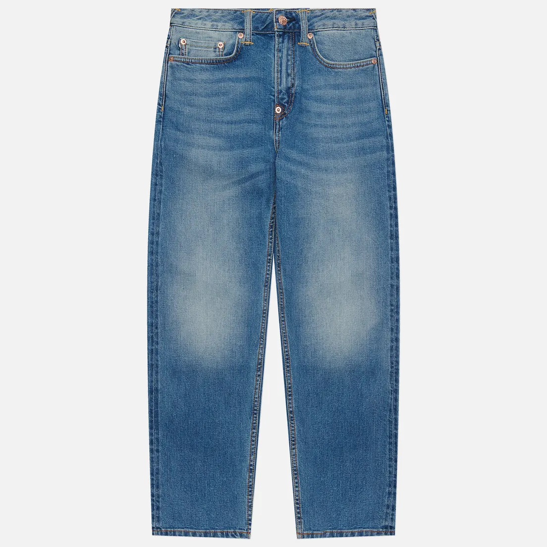 Evisu Женские джинсы Embroidered Seagull Tsubaki Straight Leg