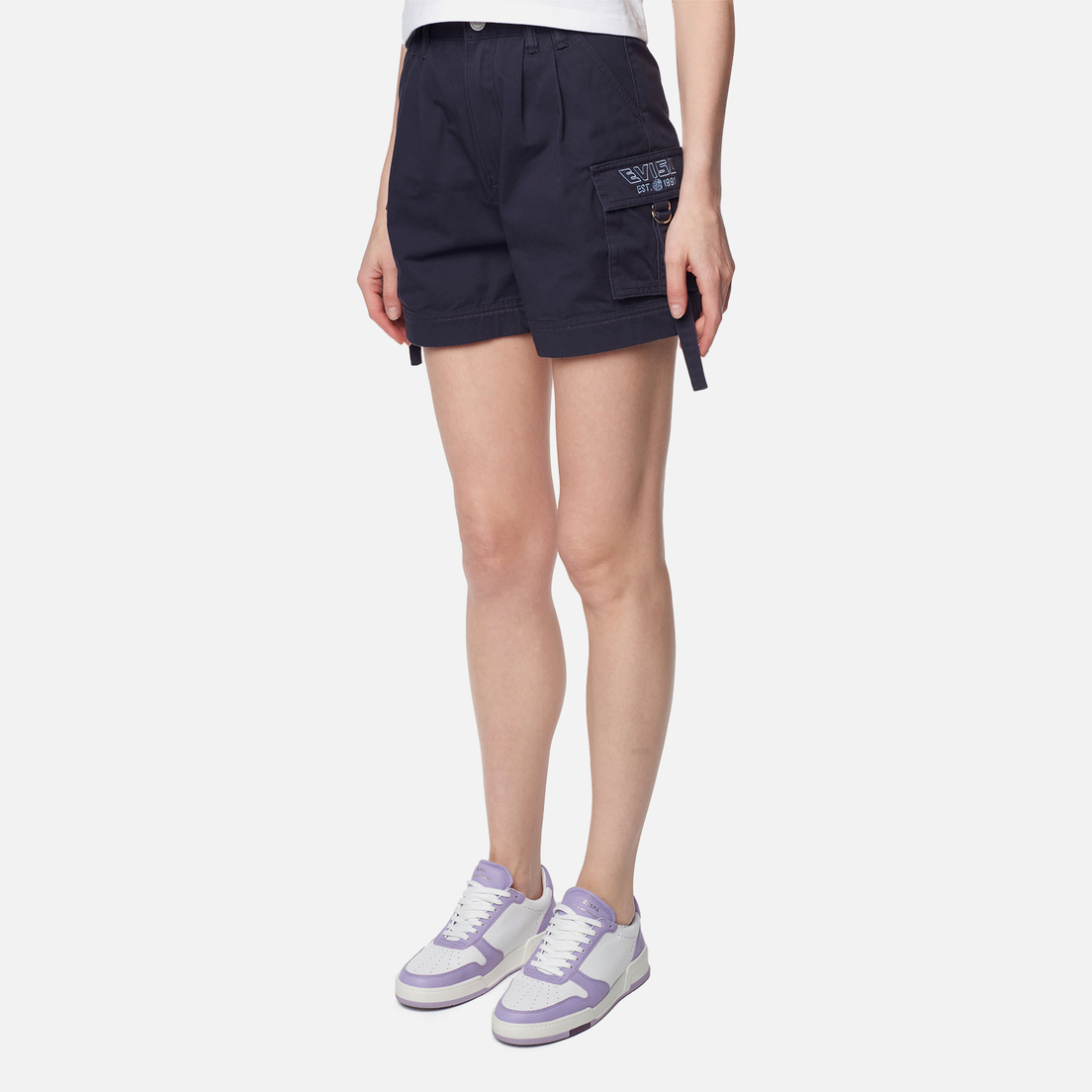 Evisu Женские шорты Evisu Printed Cargo