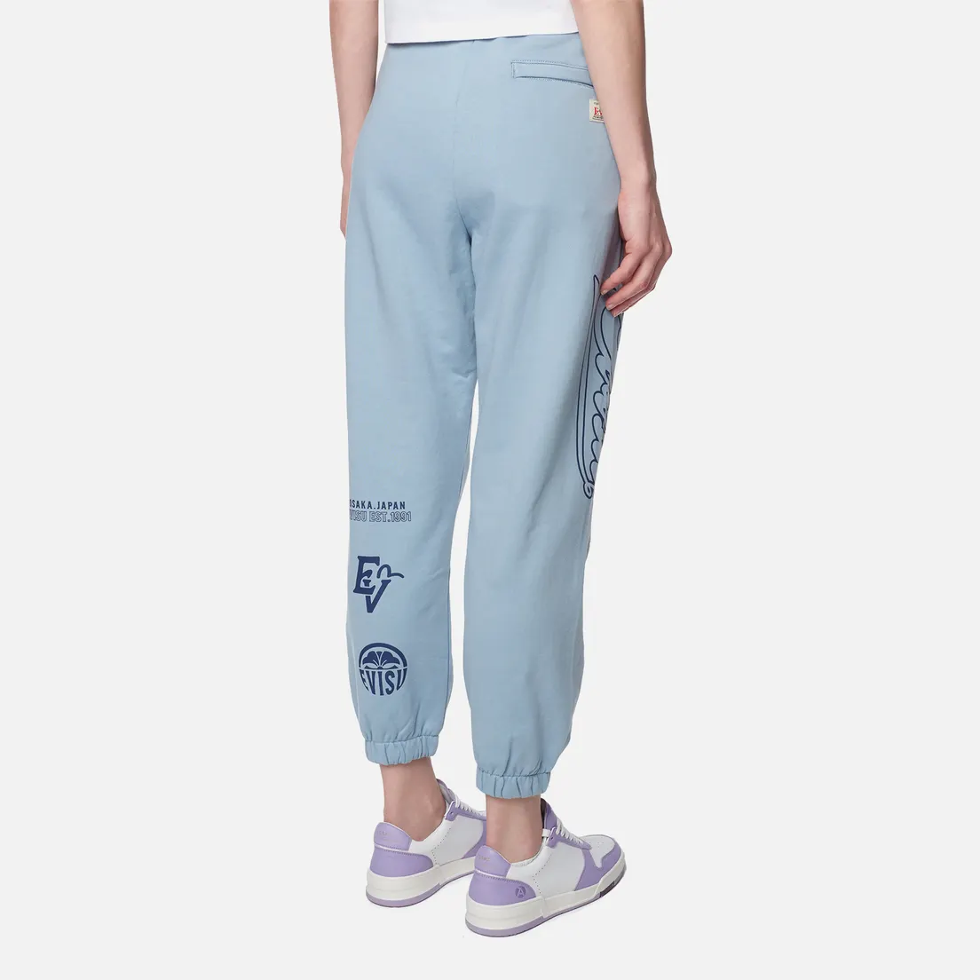 Evisu Женские брюки Printed Evisu & Seagull Fashion
