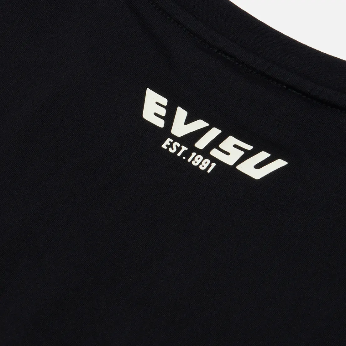 Evisu Женская футболка Seagull Denim Patched & Stud