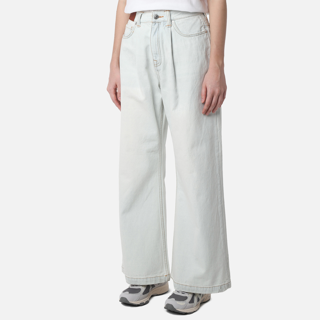 Evisu Женские джинсы Slitted Sleeves Seagull