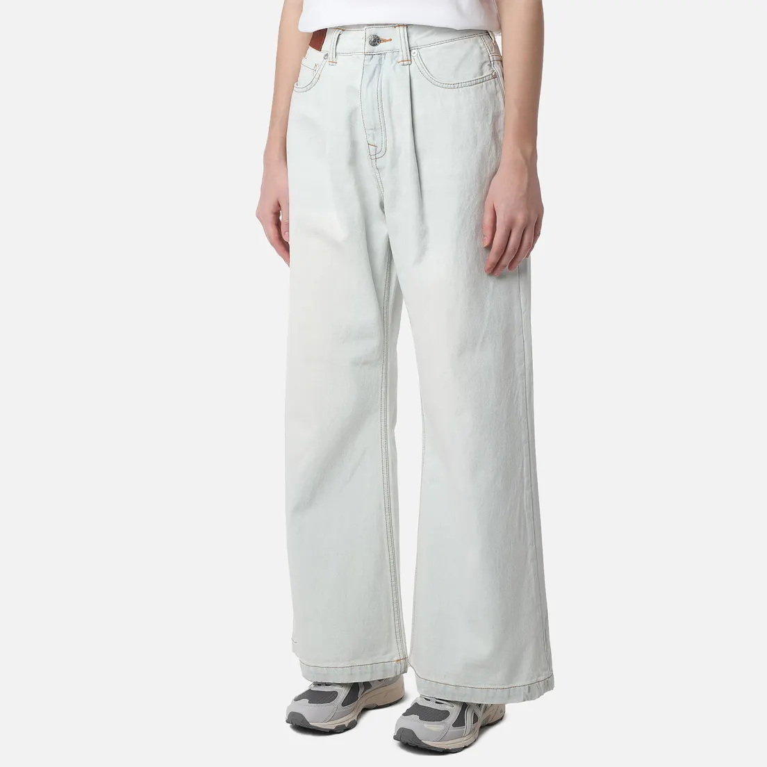 Evisu Женские джинсы Slitted Sleeves Seagull
