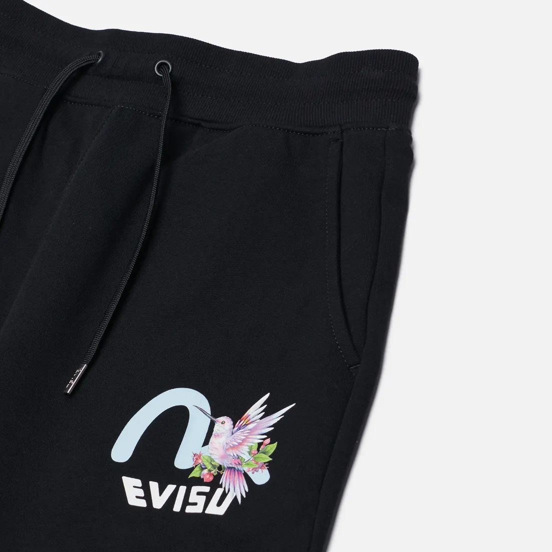 Evisu Женские брюки Hummingbird & Magnolia Flower Printed