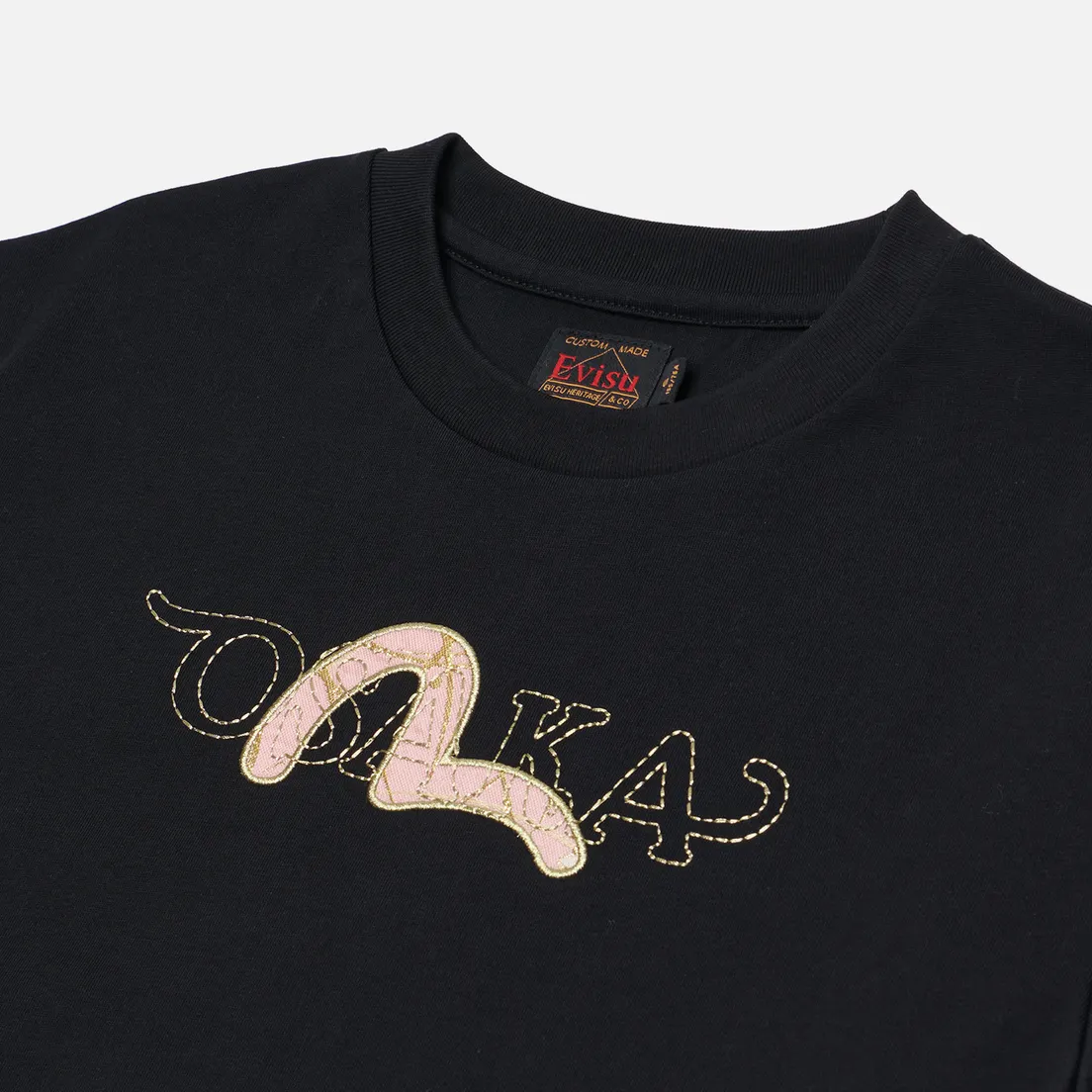 Evisu Женский лонгслив Brocade Seagull Embroidery