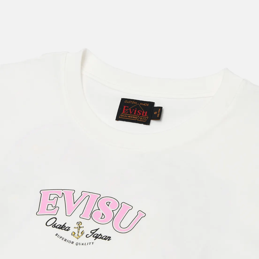 Evisu Женская футболка Twisted Rope & Daicock Anchor Print