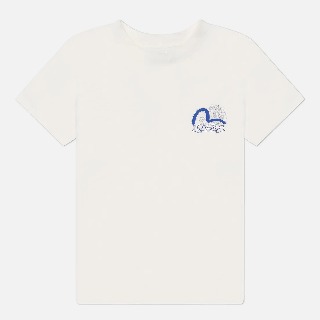Evisu Женская футболка Nautical Theme Print & Embroidery
