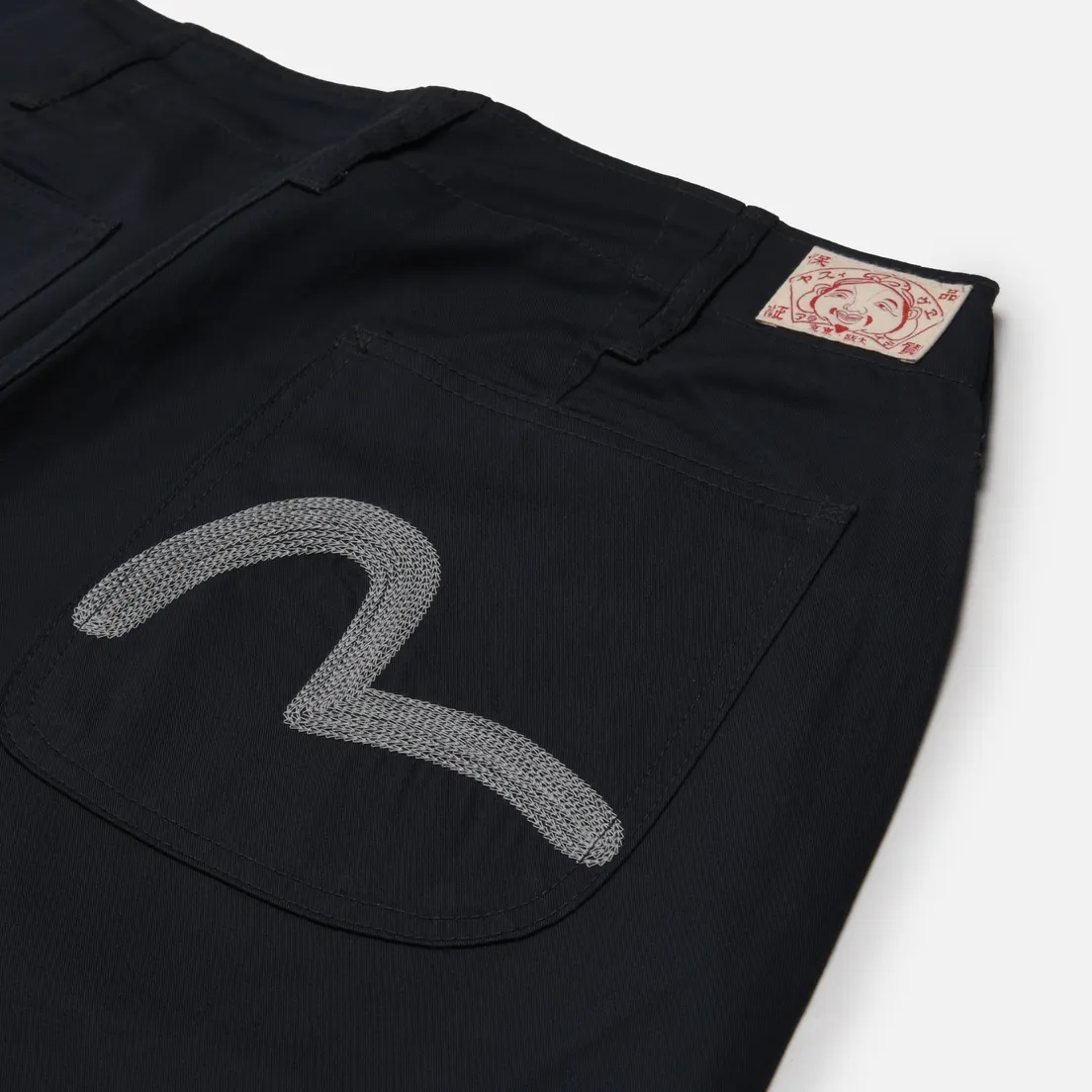 Evisu Мужские брюки Embroidered Logo Chino