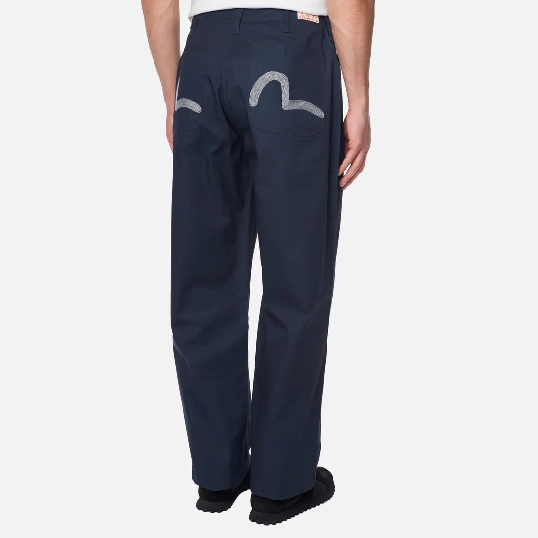 Evisu Мужские брюки Embroidered Logo Chino