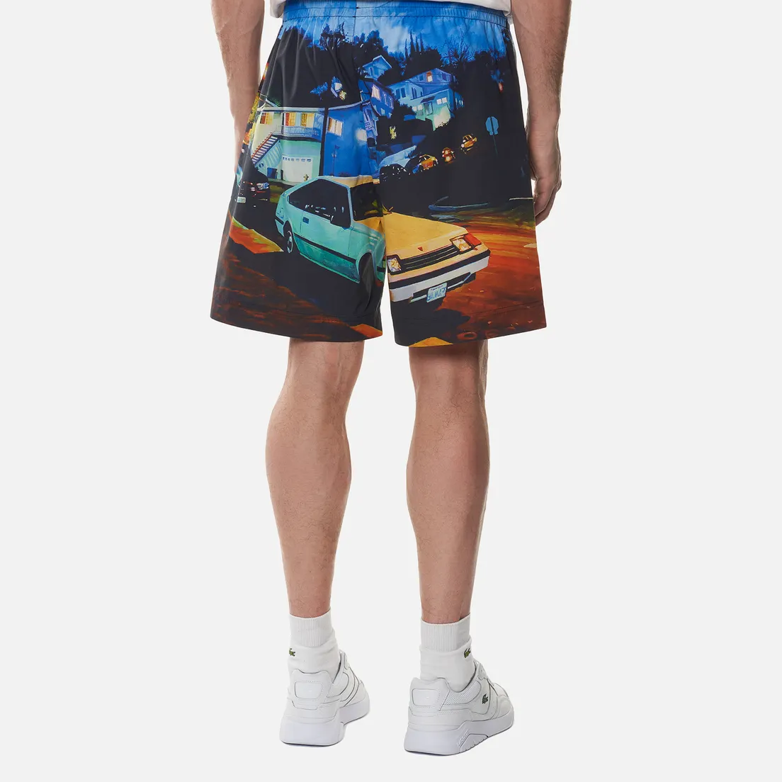 MSGM Мужские шорты x Seth Armstrong Capsule Print 1