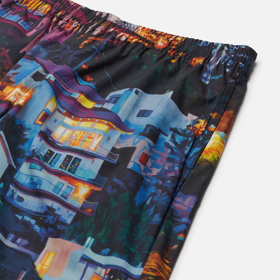 MSGM Мужские шорты x Seth Armstrong Capsule Print 2
