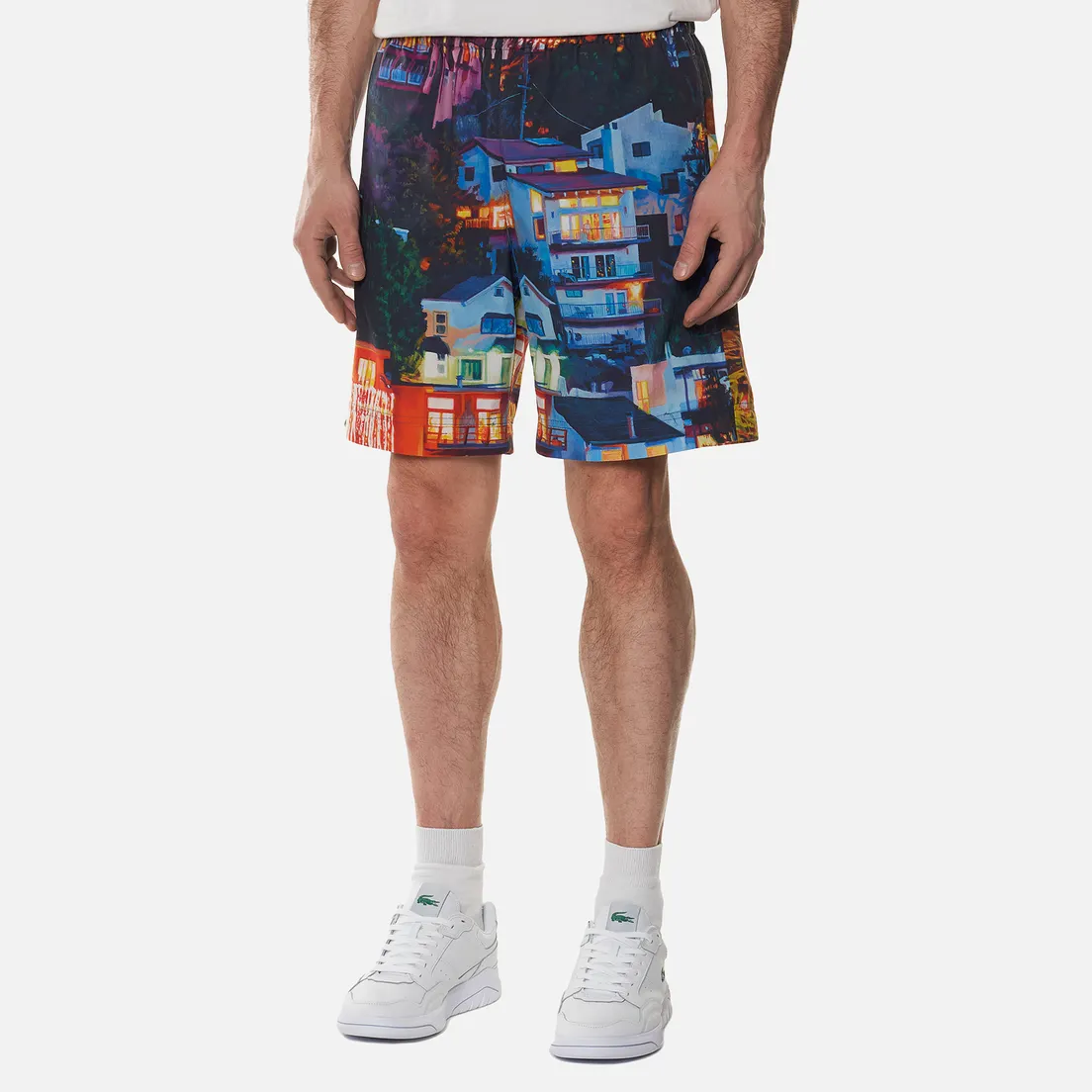 MSGM Мужские шорты x Seth Armstrong Capsule Print 2