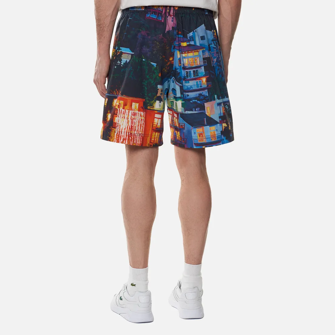 MSGM Мужские шорты x Seth Armstrong Capsule Print 2