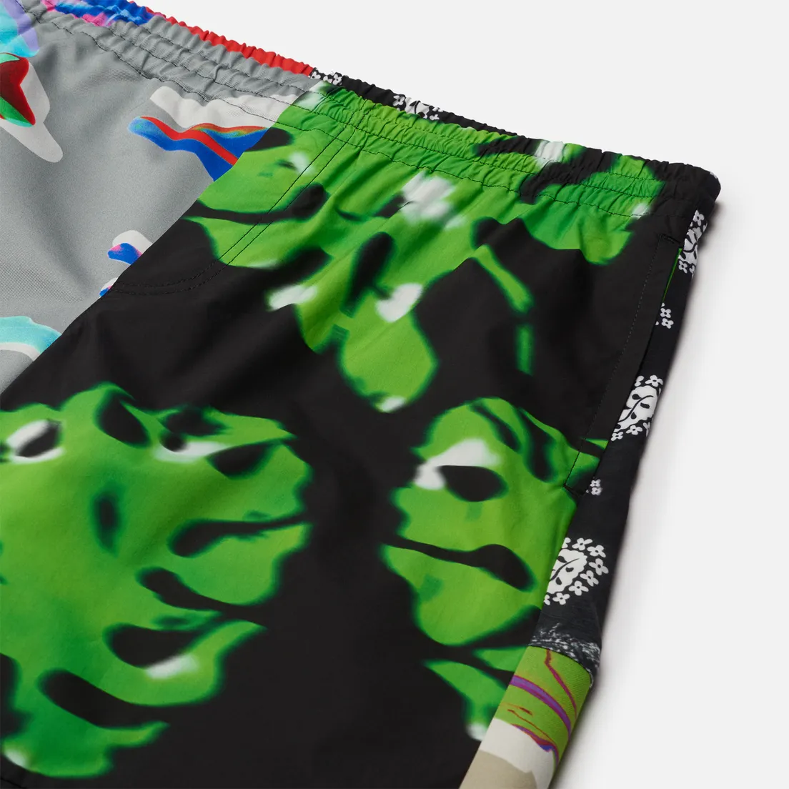 MSGM Мужские шорты Patchwork Prints