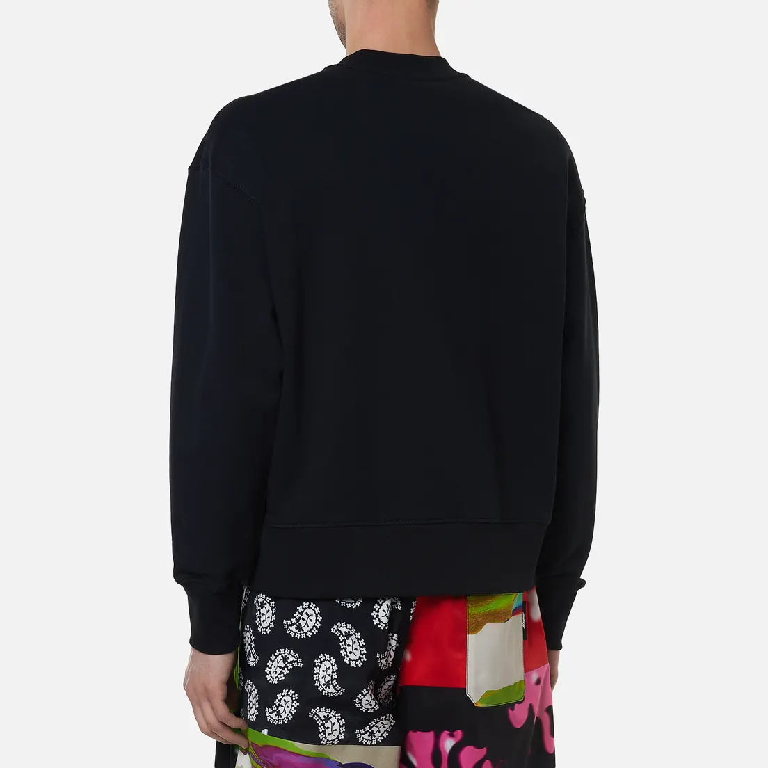 MSGM Мужская толстовка Box Comics Crew Neck