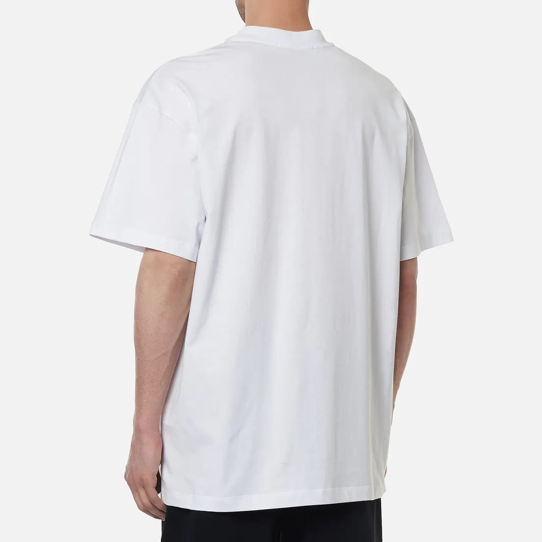 MSGM Мужская футболка Box Comics Crew Neck