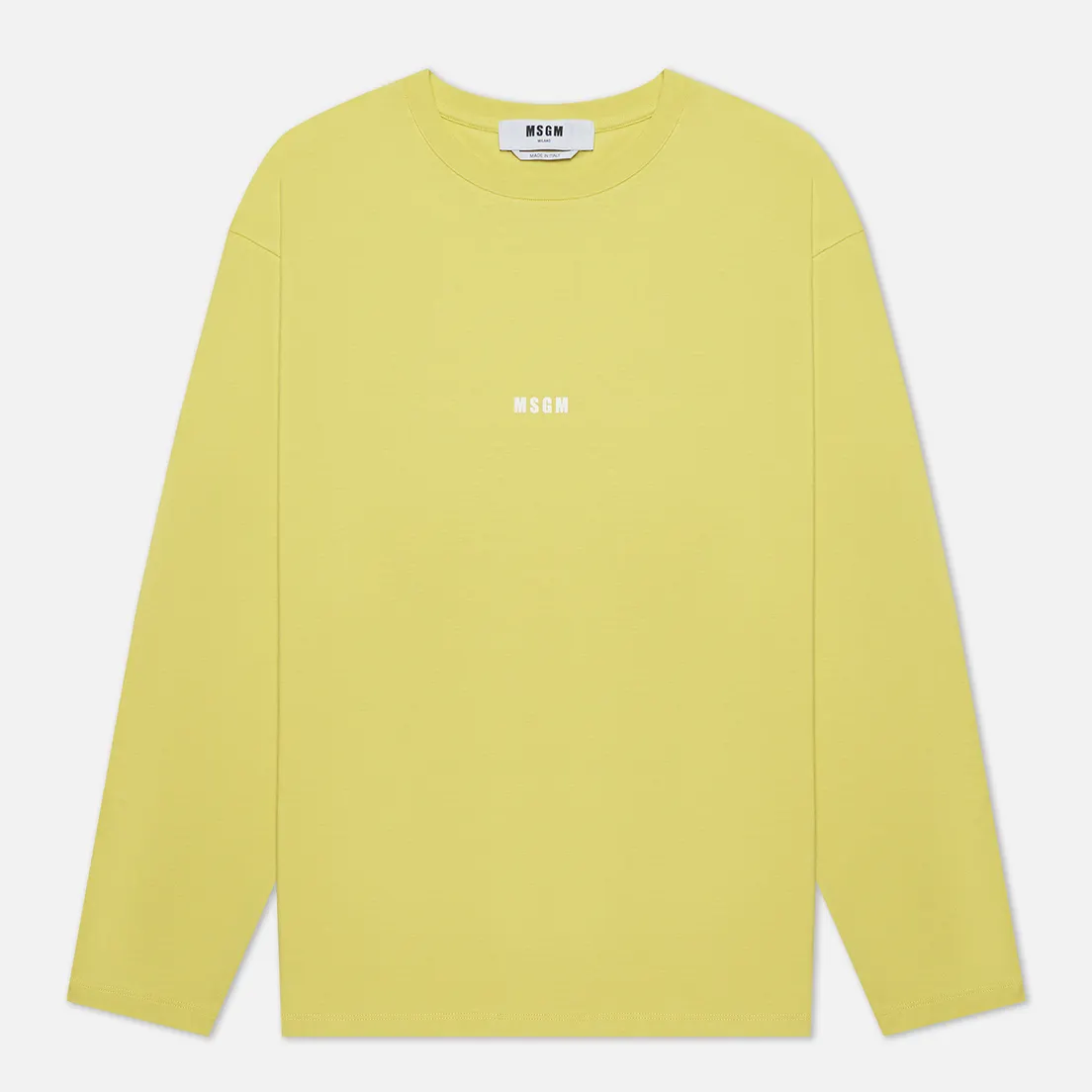 MSGM Мужской лонгслив Micrologo
