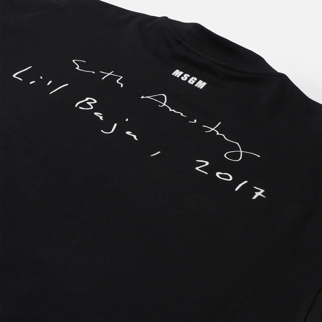 MSGM Мужская футболка x Seth Armstrong Capsule Print 1