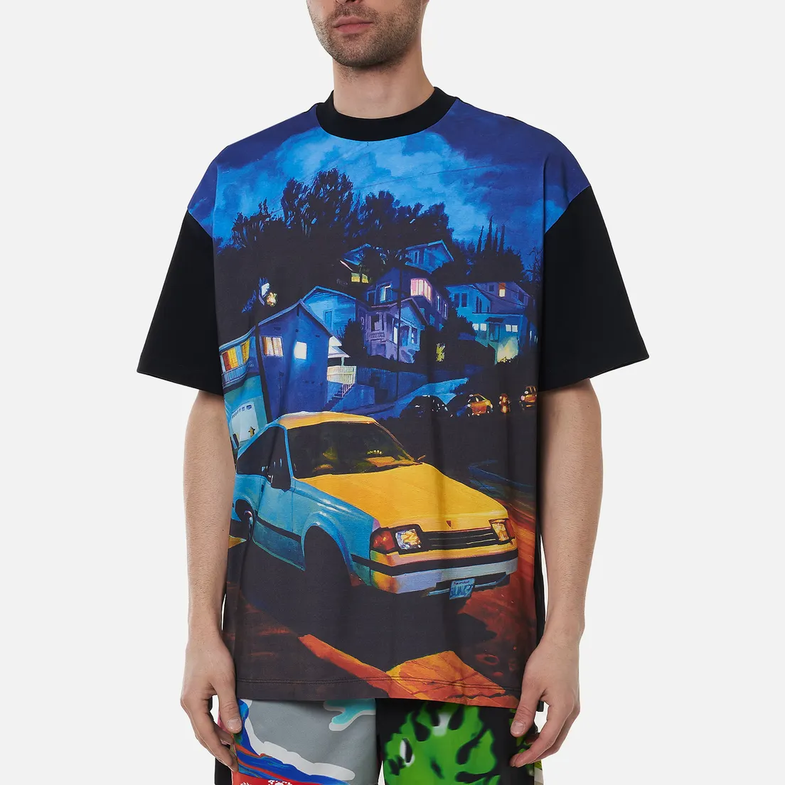 MSGM Мужская футболка x Seth Armstrong Capsule Print 1