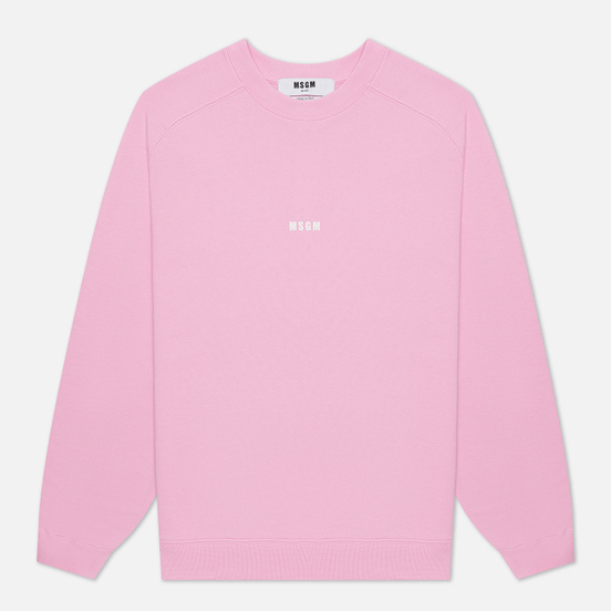 Мужская толстовка MSGM Micrologo Pink