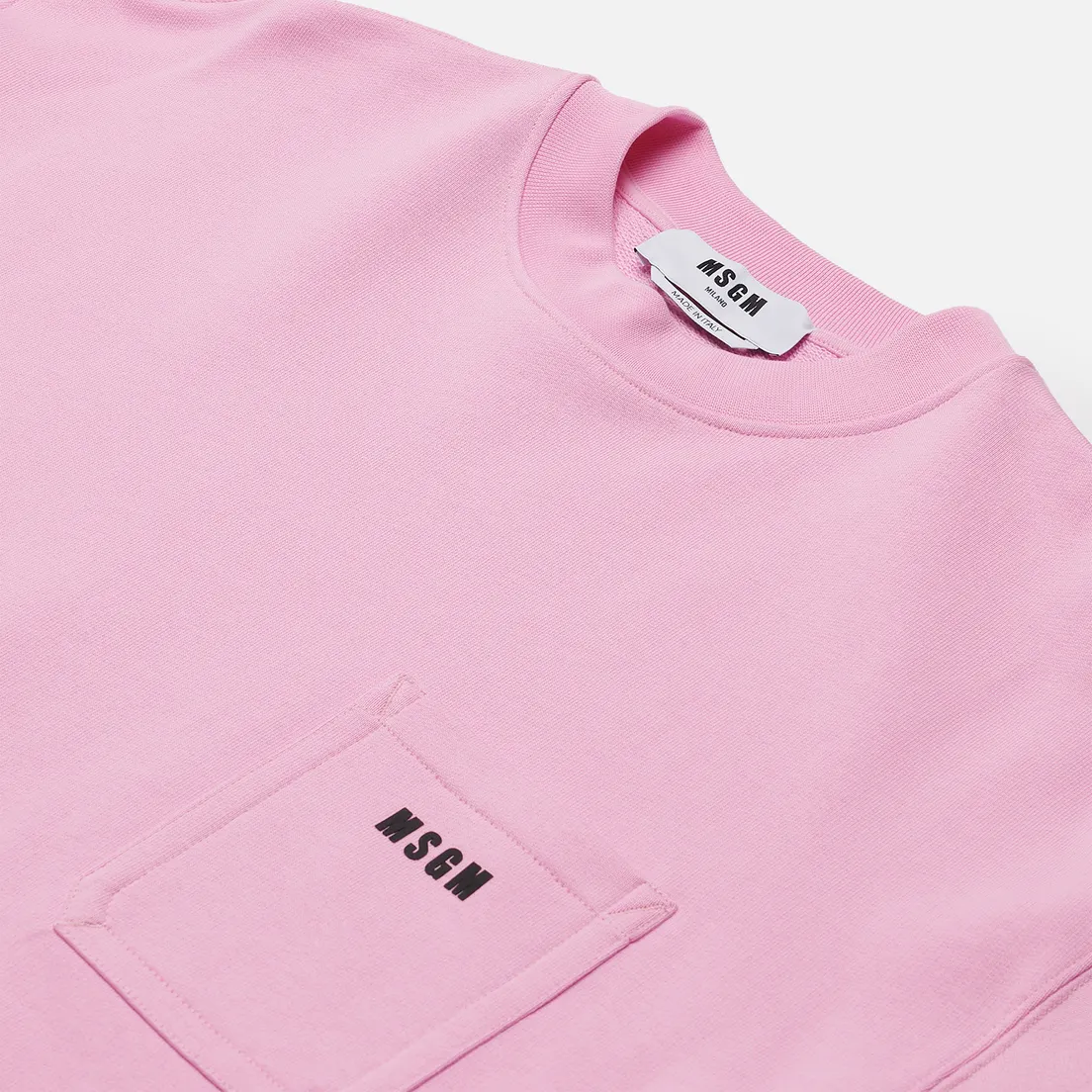 MSGM Мужская толстовка Essentials Crew Neck