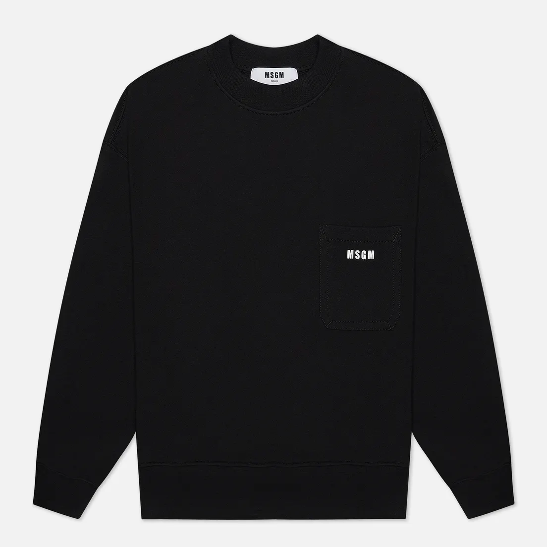 MSGM Мужская толстовка Essentials Crew Neck