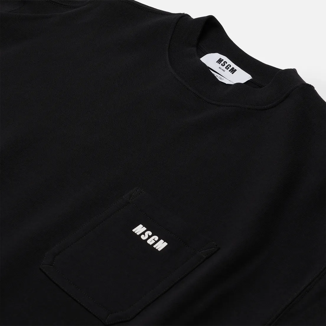 MSGM Мужская толстовка Essentials Crew Neck