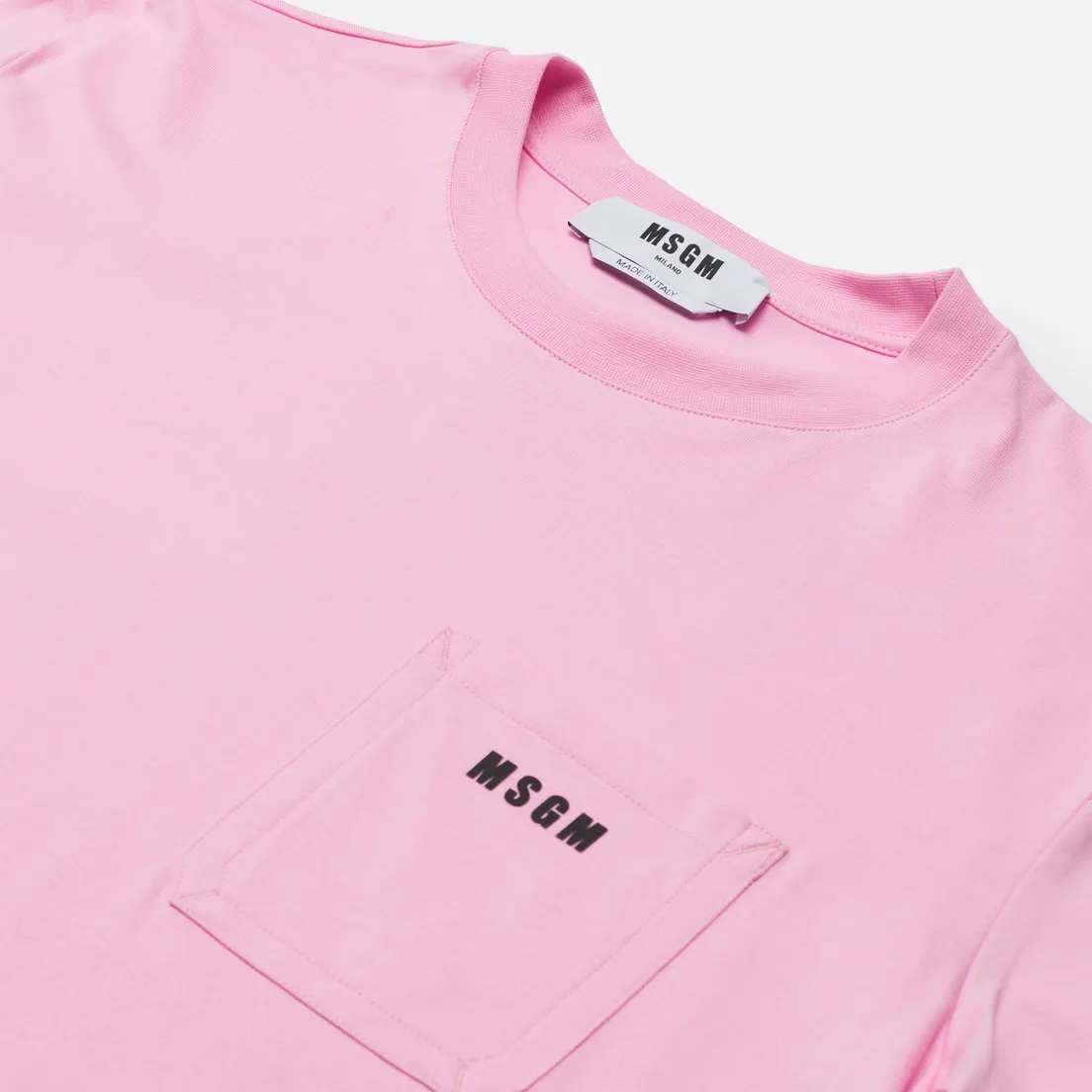 MSGM Мужская футболка Essentials Crew Neck