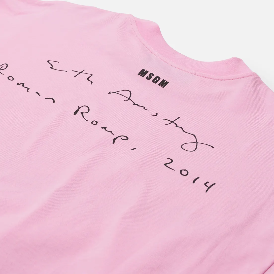 MSGM Мужская футболка x Seth Armstrong Capsule Print 3