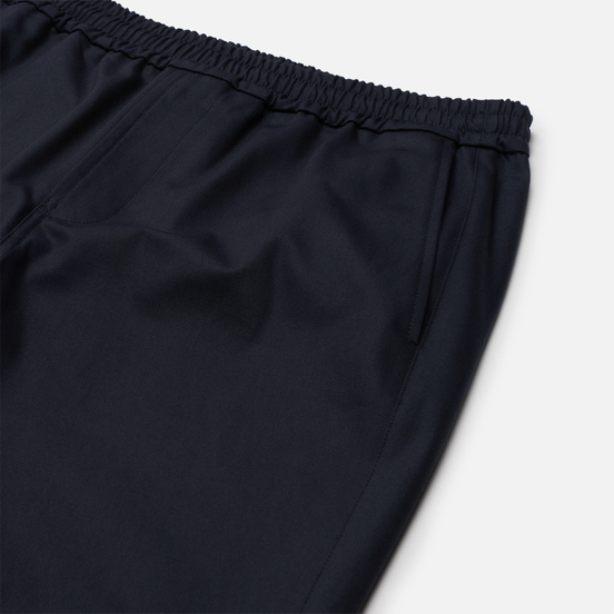 Мужские брюки MSGM Print Cotton Gabardine Navy