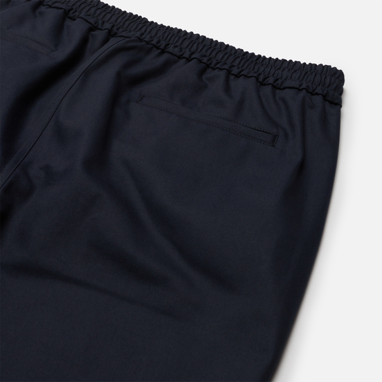 Мужские брюки MSGM Print Cotton Gabardine Navy