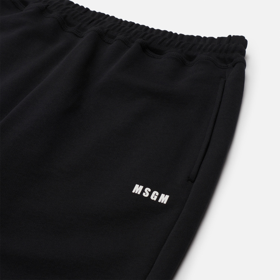 Мужские брюки MSGM Essentials Black