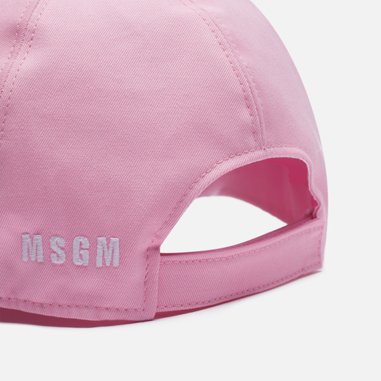 Кепка MSGM Micrologo Back Pink