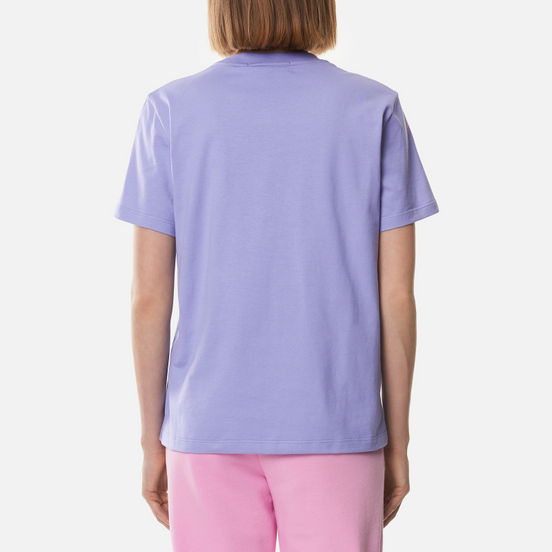Женская футболка MSGM Micrologo Wisteria