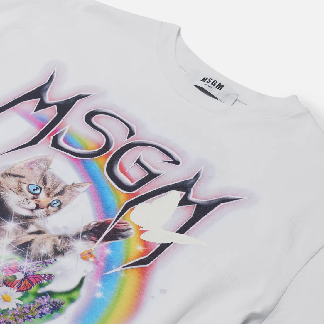 MSGM Женская футболка Time Catching