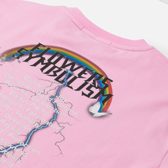 Женская футболка MSGM Time Catching Pink