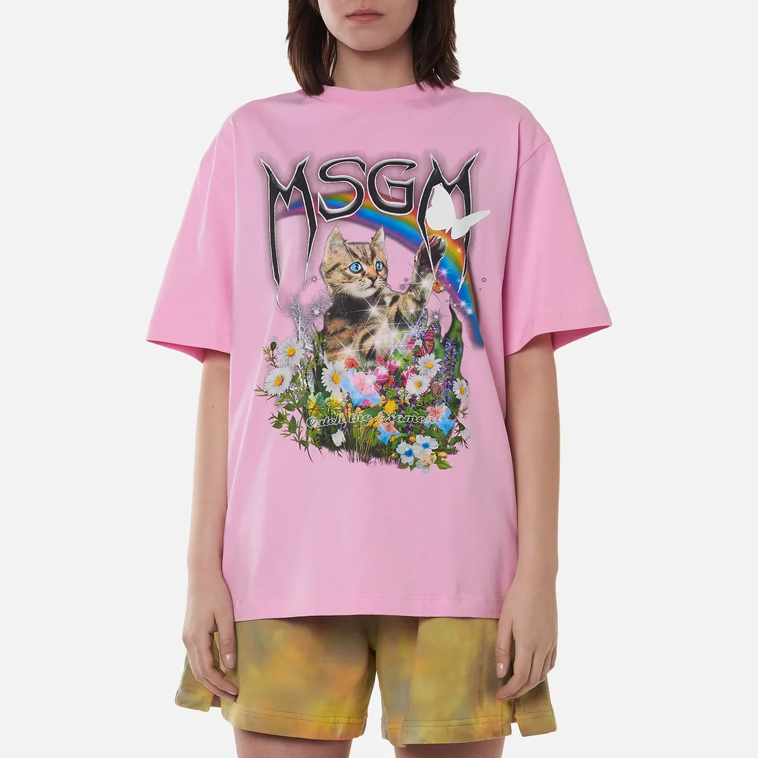 MSGM Женская футболка Time Catching