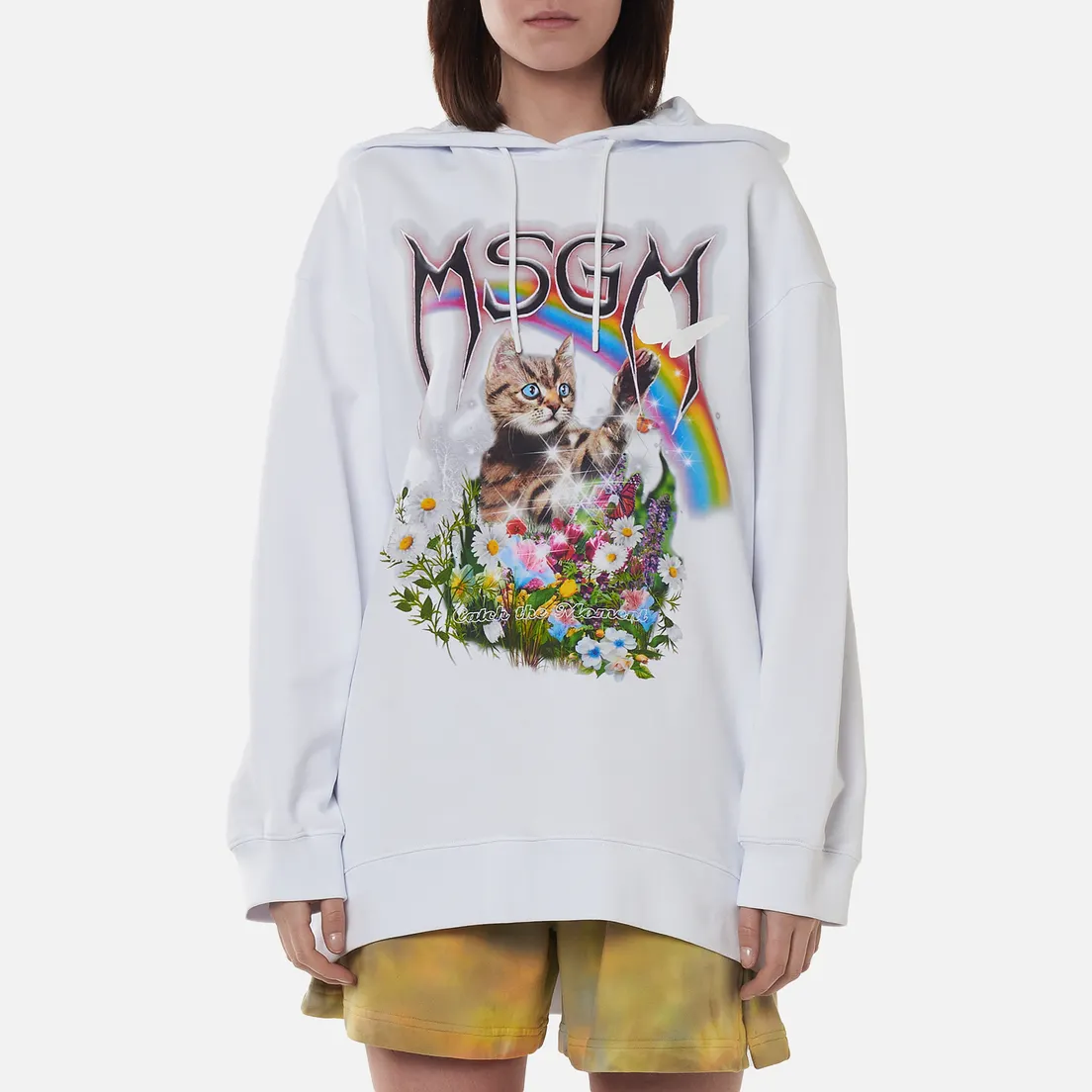 MSGM Женская толстовка Time Catching Hoodie