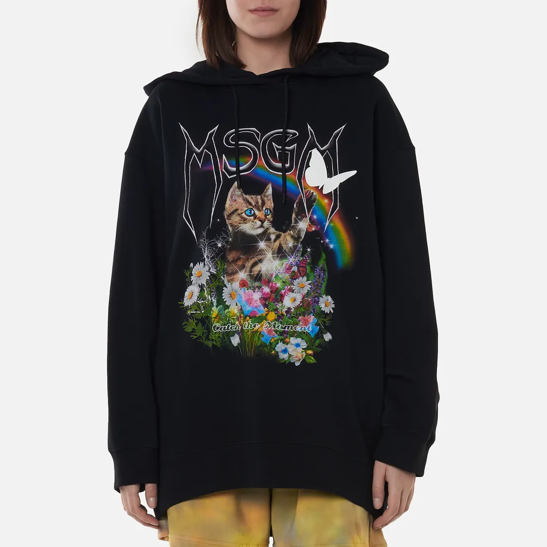MSGM Женская толстовка Time Catching Hoodie