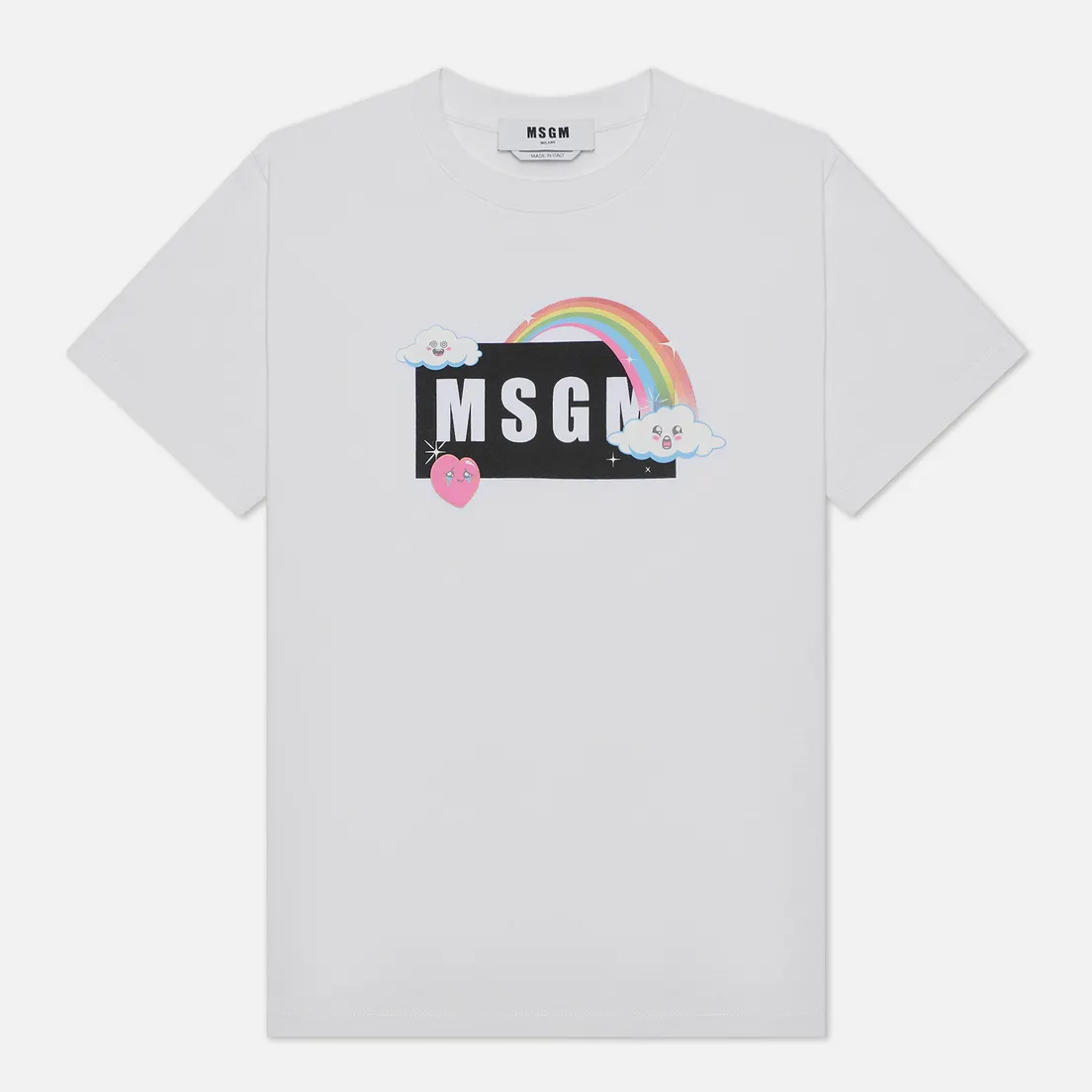 MSGM Женская футболка Cute Logo Box