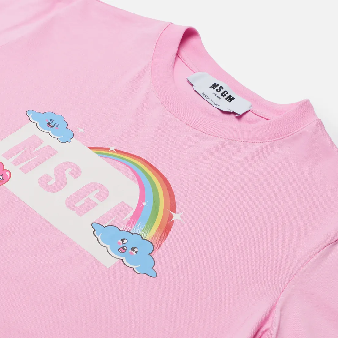 MSGM Женская футболка Cute Logo Box