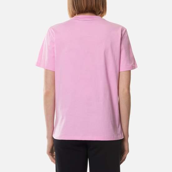 Женская футболка MSGM Cute Logo Box Pink