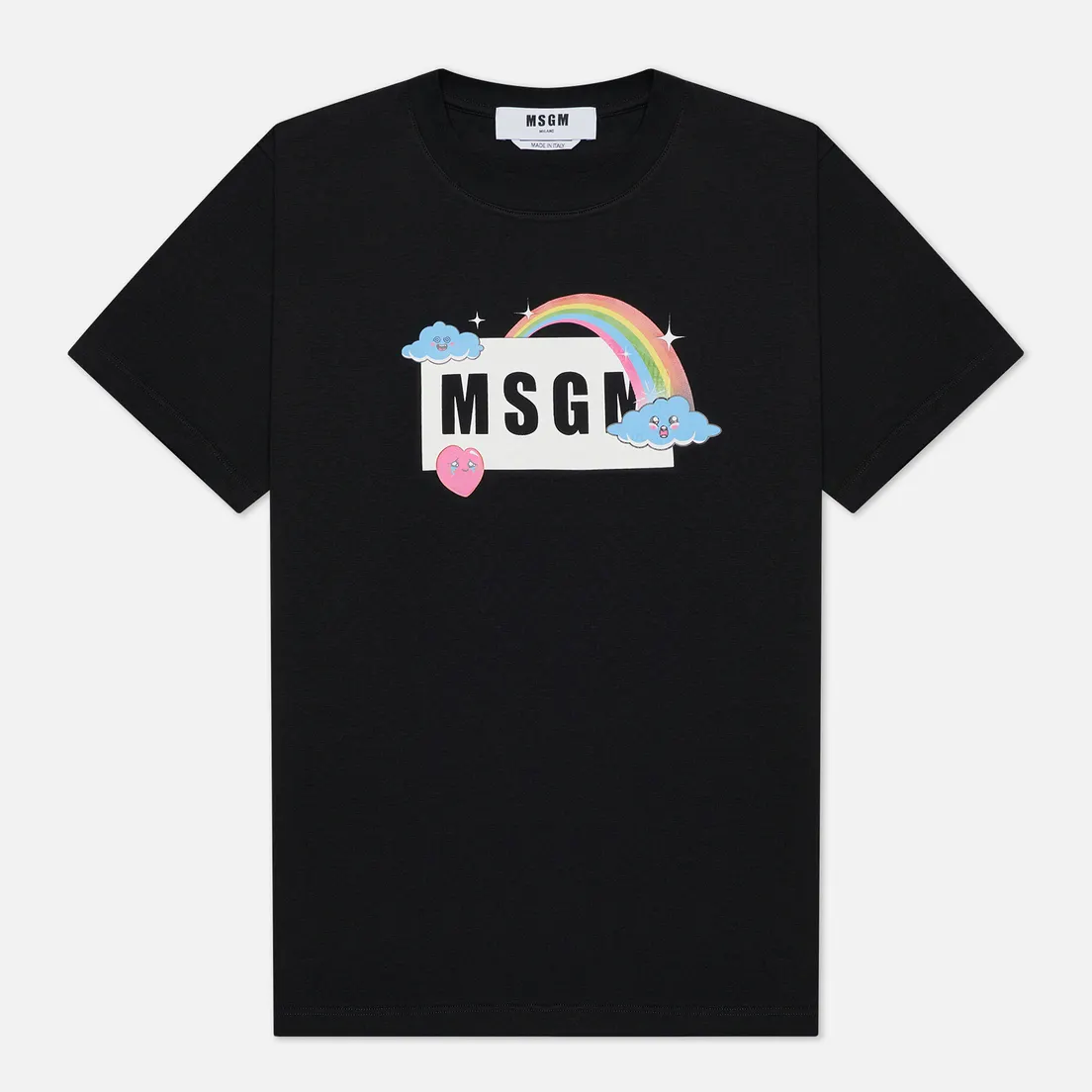 MSGM Женская футболка Cute Logo Box
