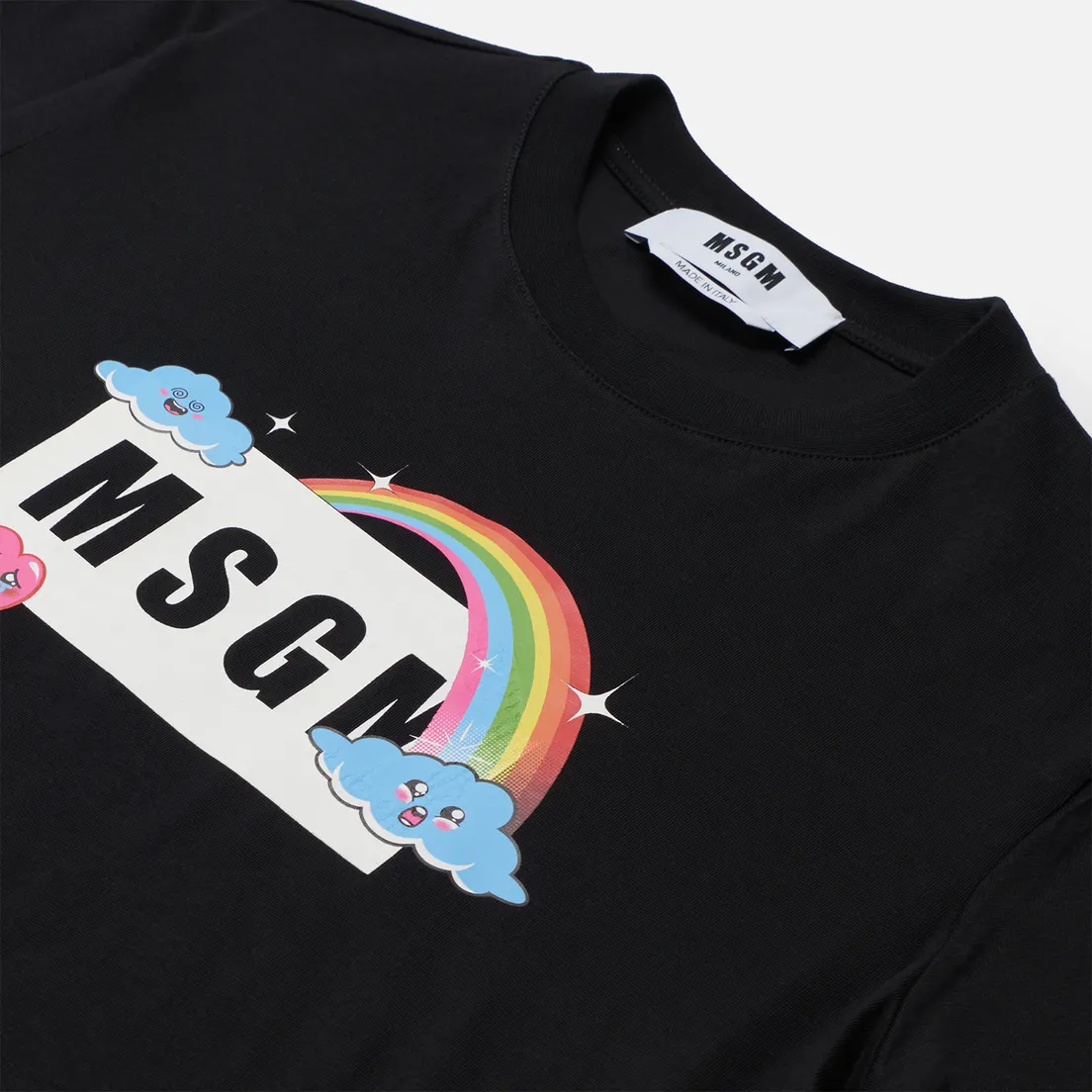 MSGM Женская футболка Cute Logo Box