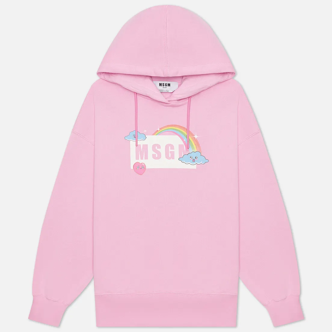 MSGM Женская толстовка Cute Logo Box Hoodie